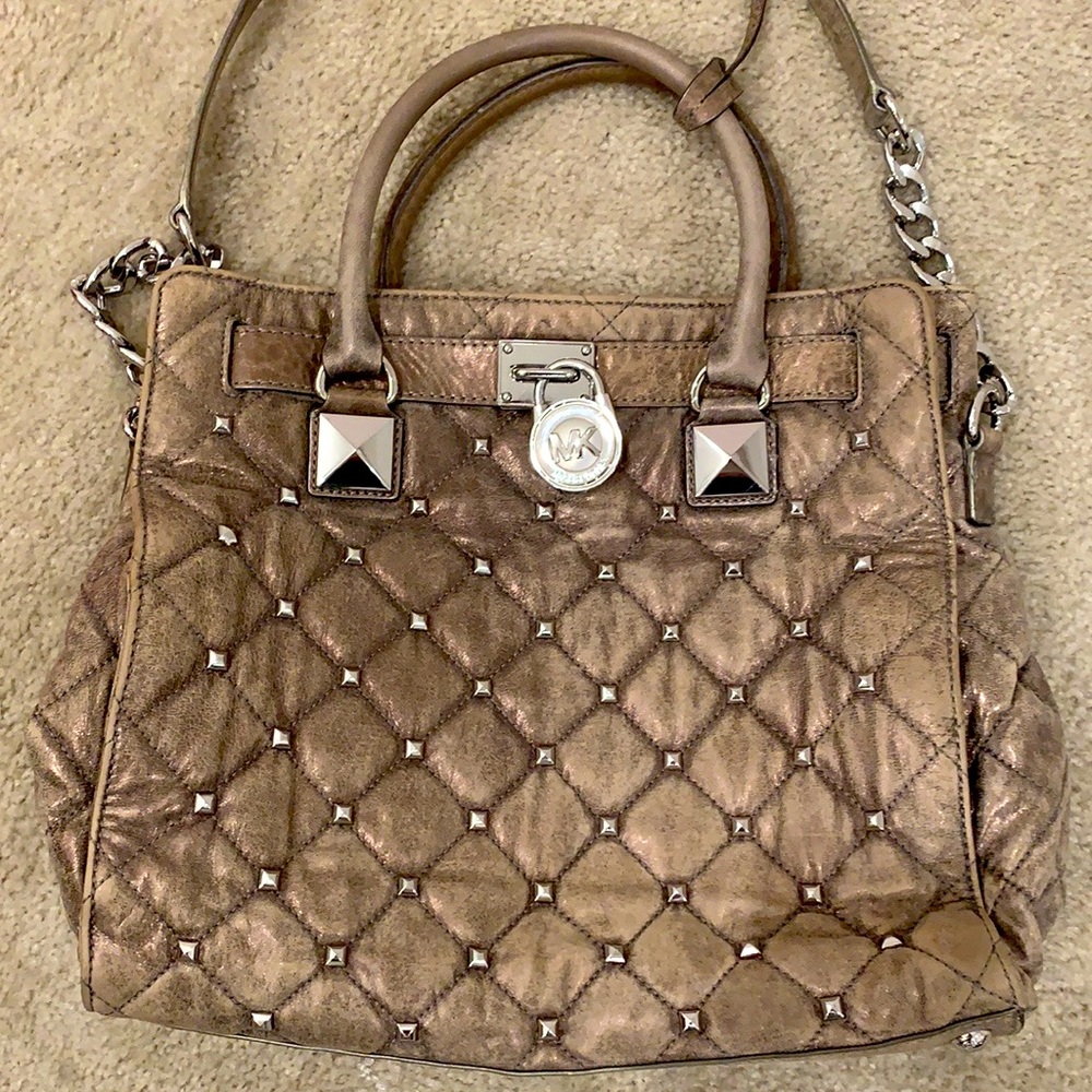 Michael Kors Quilt and chain purse